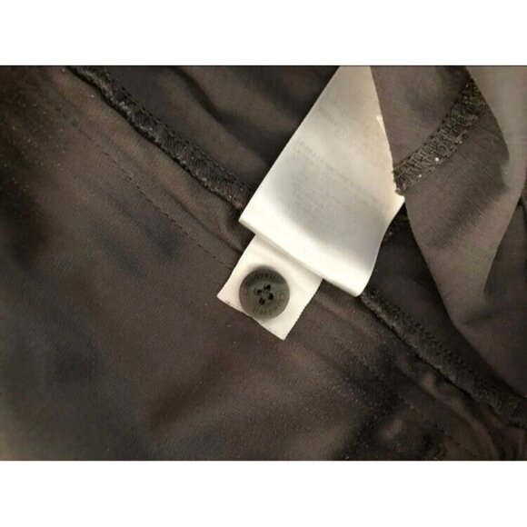 CLOUDVEIL Womens Large Nylon Blend Pants Gray Straight Roll Tab Legs Mid Rise - Picture 9 of 9